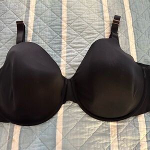 Soma Black Full-Coverage Bra Seamless Support